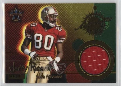 2000 Pacific Vanguard Game Worn Camisas Duplas /200 Jerry Rice Randy Moss #5 HOF - Imagem 1 de 2
