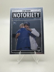Panini Mosaic 2025 - Cam Ward Notoriety #17 Rookie (RC) Titans - Imagen 1 de 1
