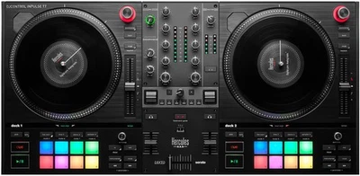 Hercules DJ Control Inpulse T7 Controller 2 Deck Jogwheel 16 RGB-Pads Software - Bild 1 von 4