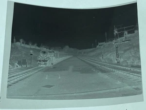 1957 Rugby Area Dampflok British Rail Railway Negativ 7X-10 - Bild 1 von 1