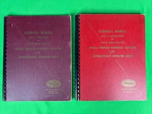 lotto 2 manuali vintage Wayne Tech ascensore idraulico porte automatiche, vol 1+2 - Foto 1 di 13
