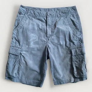 Y2K Rocawear Shorts Uomo 36 Nero Lavaggio Cargo Baggy Shorts - Foto 1 di 16