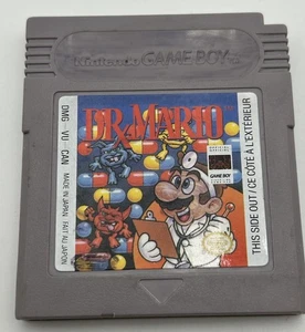Dr. Mario (Nintendo Game Boy) Official Cartridge ONLY Works GUC - Picture 1 of 7