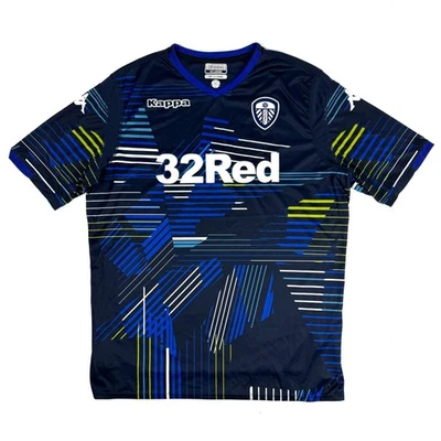 Leeds United Kappa 2018/19 Away Football Soccer Jersey Size 2XL - Image 1 of 4