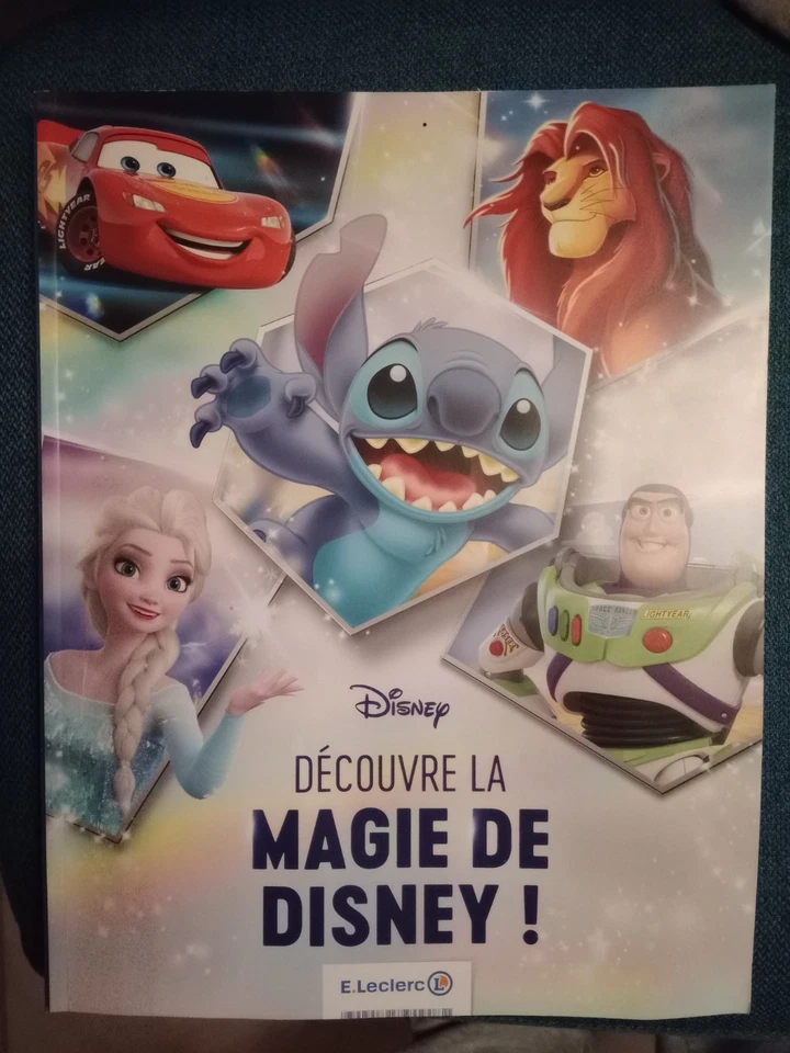 album disney leclerc 2025 " DECOUVRE LA MAGIE DE DISNEY " vide et neuf - Bild 1 von 1