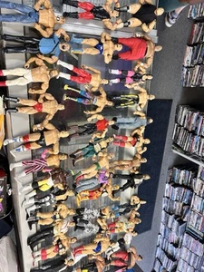 WWE WCW Big Lot Over 75+ Figures Bundle - Picture 1 of 14