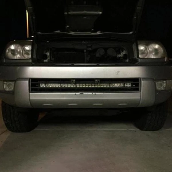 For Toyota 4Runner 03-09 Light Bar Kit Lower Bumper 5D Optic Hidden 32" Spot Foto 1 de 1