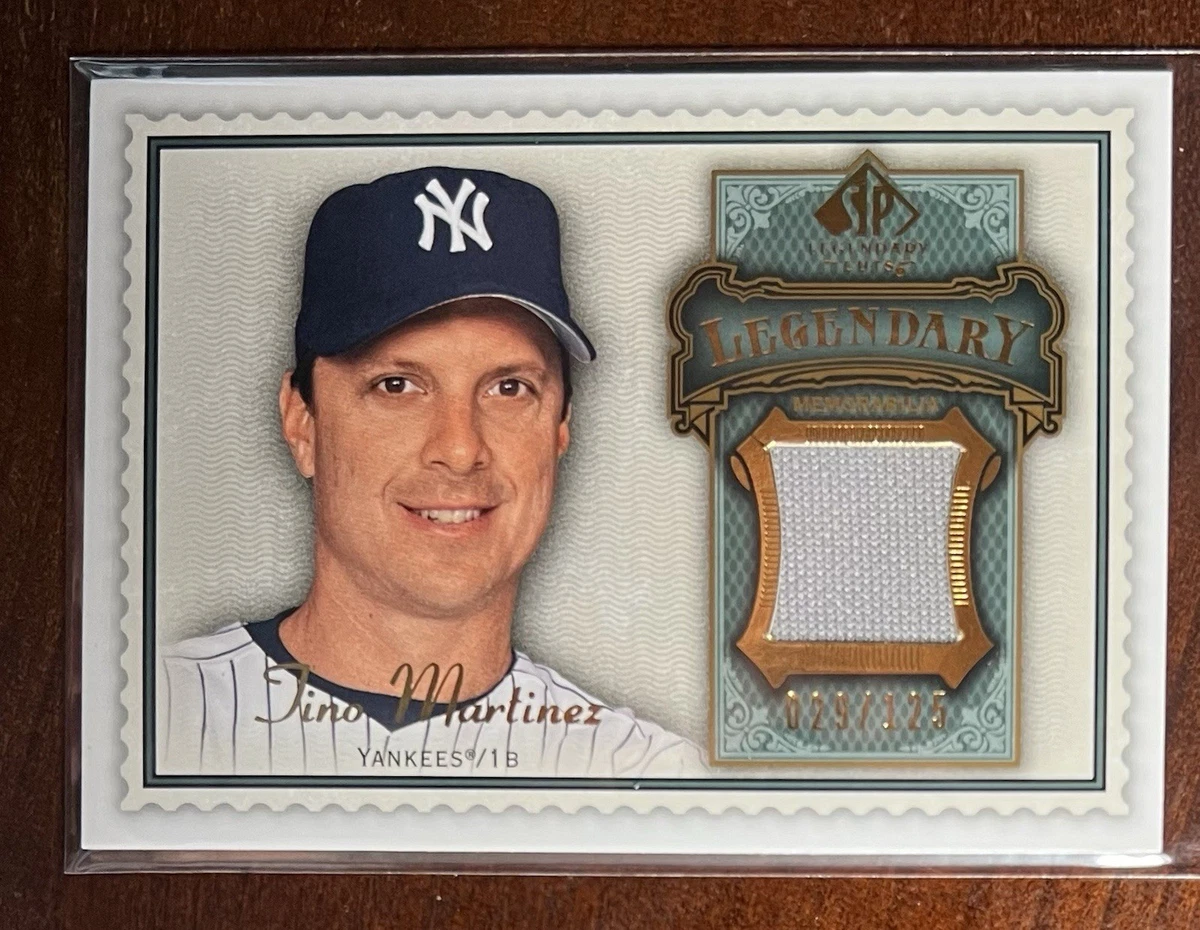 Tino Martinez Baseball Serial Numbered Sports Trading Cards