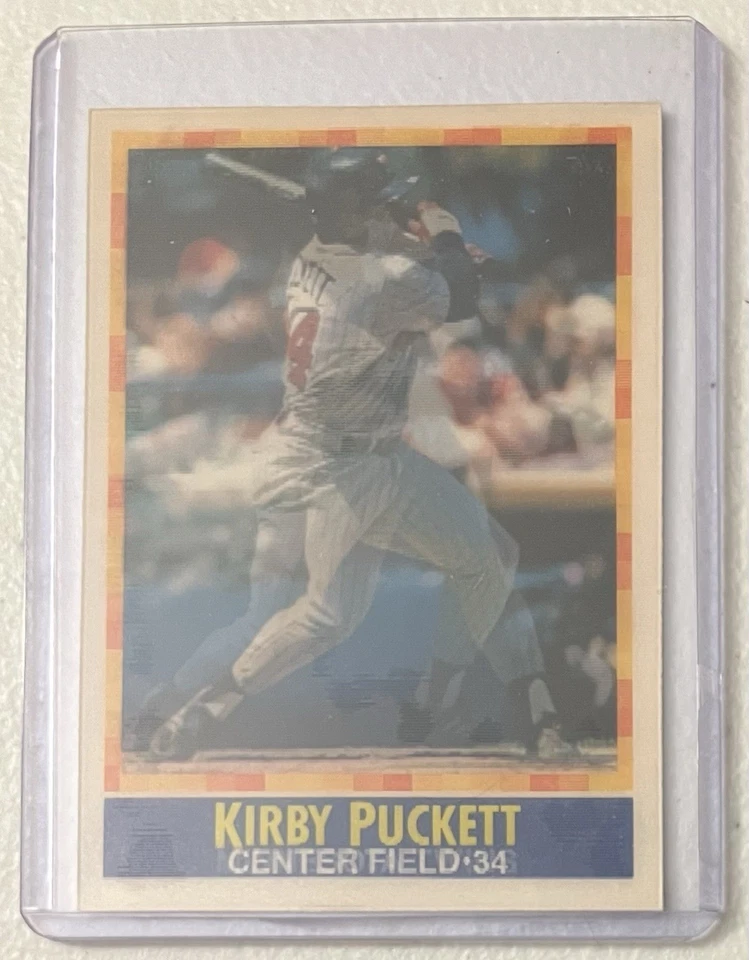 1990 Sportfics Kirby Puckett Minnesota Twins - Image 1 of 1