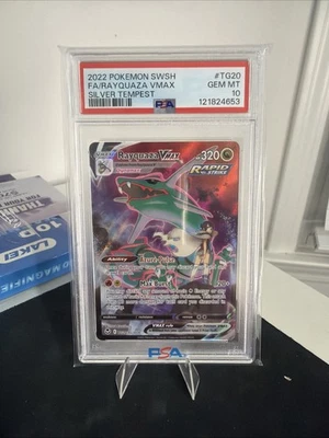 Rayquaza VMAX TG20/TG30 SWSH12 Sword & Shield Silver Tempest PSA 10 - Image 1 of 2