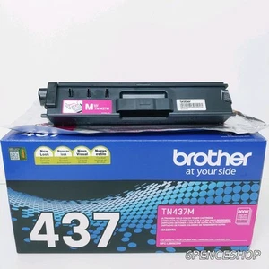 *OB 20,9oz/592g* Brother TN437M Magenta Ultra-High Performance Toner Cartridge TN-437M - Zdjęcie 1 z 10
