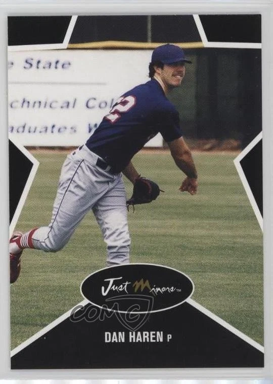 2003 Just Minors Just Stars Black /50 Dan Haren #26 Auto - Image 1 of 2