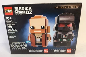 Lego BrickHeadz 40547 Obi-Wan Kenobi y Darth Vader 260 Piezas Star Wars 2022 Nuevo - Imagen 1 de 6