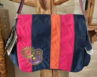 Kalencom JAZZ Navy Blue Durable Baby Toddler Diaper Stroller Messenger Bag NWT - Image 1 of 4