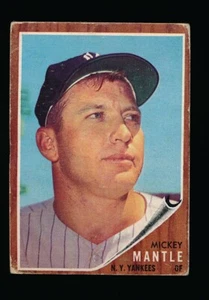 1962 Topps MICKEY MANTLE #200 VG - Picture 1 of 3