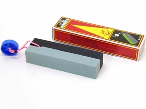 NANIWA IK-1101 #150 #800 coarse medium Japanese whetstone Sickle sharpener Japan - Picture 1 of 1