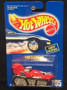 1/64 HOT WHEELS TREADATOR RED #205 - Imagen 1 de 2
