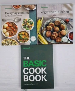 Thermomix Cookbook Bundle 3 Cookbooks Vegetarian, Everyday Cooking, Basic Cook - Picture 1 of 17