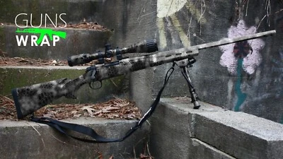 Camo Guns Wrap Skins Premium Vinyl Sticker Matte Rifle Pre-Cut SOTA-2 - Image 1 of 4