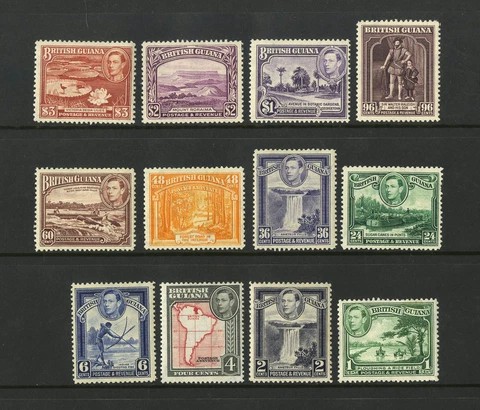 M5716 British Guiana/Guyana 1938-52 SG308a/19 - 1938 Definitives Cover