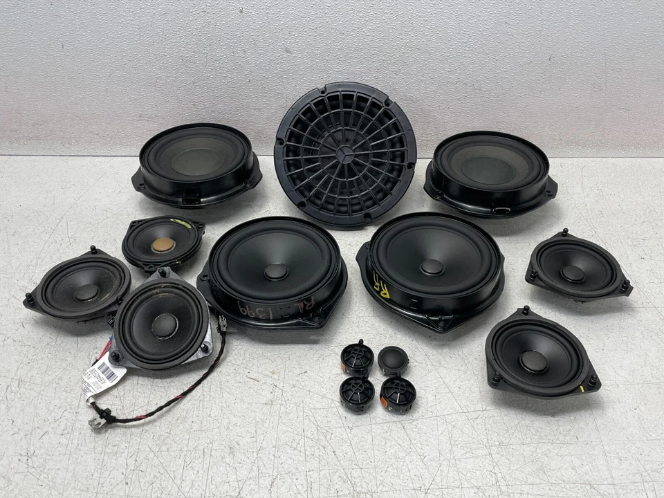 17 18 19 Mercedes GLS450 GLS550 X166 Door Tweeter Subwoofer Speaker Set 1399 OEM - Image 1 of 4
