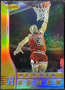 1996-97 Bowman's Best - Refractor - DENNIS RODMAN - #40 - Chicago Bulls - Picture 1 of 2