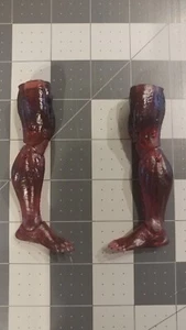 Marvel Legends BAF El Vacío Piernas Pierna Izquierda Derecha - Imagen 1 de 3