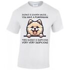 Silence Is Golden Unless you Have A Pomeranian Funny Quote Dog Unisex T-shirt