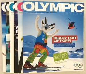 Olympic Review 2011 lot of 6 Magazines # 81 82 83 85 87 88 VG Condition - Picture 1 of 5