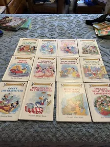 Disney Rhyming Reader Set of 17 Volumes Fun with Words Grolier 1988 VGUC - Picture 1 of 6