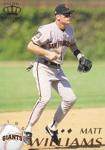 1995 Pacific Baseball #387 Matt Williams
