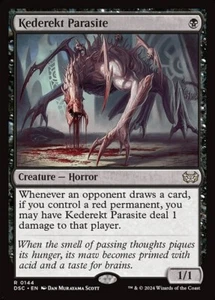 *MtG: KEDEREKT PARASITE - Commander: Duskmourn Rare magicman-europe* - Bild 1 von 1
