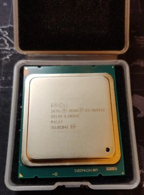 Intel Xeon E5-2643v2 SR19X 3.50ghz 6 Core 12 Thread Processor - Image 1 of 2