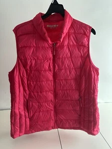 Heat Keep Women's Pink Quilted Vest Size XL - Picture 1 of 6