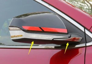 Stainless Exterior Rear View Mirror Strip Trim For Chevrolet Equinox 2018-2020 - Picture 1 of 6