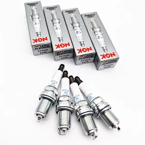 4x NGK 6458 Zündkerze PFR6Q Für VW Golf Passat Polo Audi A3 A4 A6 TT Seat Leon - Picture 1 of 6
