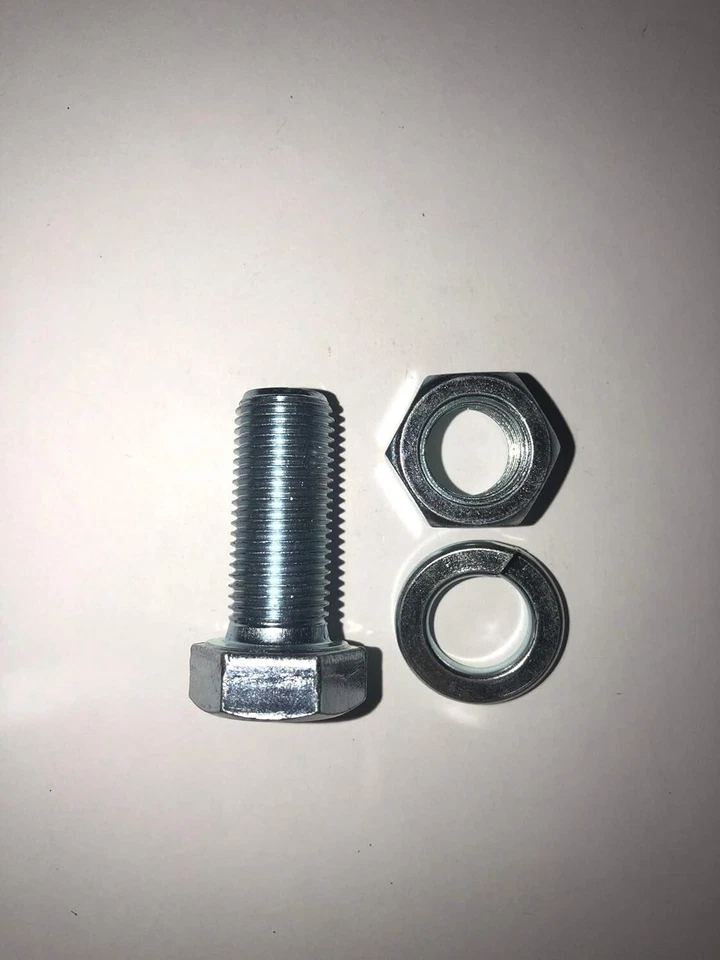 Kit de pernos de montaje de dientes de caña de 12 mm, incluye 12 pernos de montaje, tuercas y arandelas Foto 1 de 1