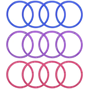 12 Pcs Wind Chime Hat Colorful Wind-chime Supplies for Making Chimes - Picture 1 of 12