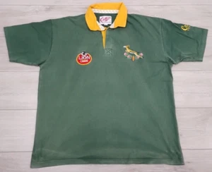 South Africa Rugby Home Shirt 1992/1995 Cotton Traders 2XL Jersey Top Springboks - Picture 1 of 19