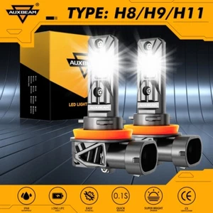 AUXBEAM H11 LED Headlight Bulbs Low Beam Conversion 28000LM Super Bright Canbus - Picture 1 of 12