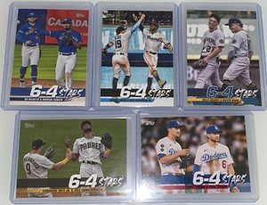 2022 Topps 6-4 STARS / TURNIN' TWO 2 Insert You Pick Your Lot to Complete Set 