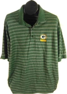 Green Bay Packers NFL Mens Striped Casual Shirt XL Breathable Free Shipping  - Picture 1 of 3