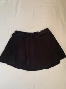 Nuevo con etiquetas Falda de golf plisada Tek Gear para mujer negra equipo de entrenamiento con pantalones cortos falda XL - Imagen 1 de 7