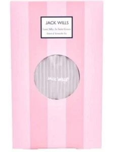 Jack Wills Lujo Vestido Sedoso como Satén - Conjunto de Vestido y Scrunchie - Imagen 1 de 2