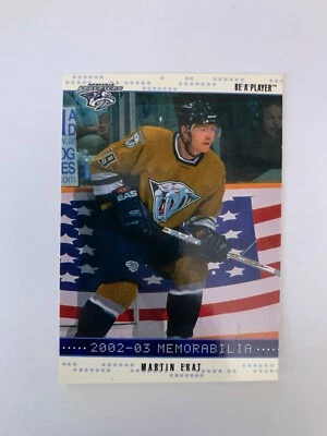 2002-03 BAP Memorabilia Sapphire #91 Martin Erat 023/100 Nashville Predators - Image 1 of 2