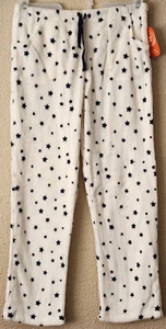 Wonder Nation Girls Stars Cream Sleep Pants Stars Allover Size XL (14-16) NEW - Picture 1 of 7