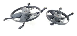 87 92 Cadillac Allante OEM Pair Of Radiator Fans One With One Arm See Pictures - Picture 1 of 12