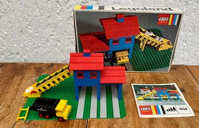 LEGO LEGOLAND: Gravel Depot 351 mit BOX OVP BA komplett TOP / Vintage - Bild 1 von 4