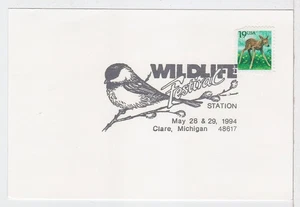 TurtlesTradingPost - Clare, Mi 1994 Wildlife Festival Vogel Bild auf Postkarte - Bild 1 von 1