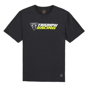 T-Shirt da Uomo Triumph Racing Black MTSS25117 - Imagen 1 de 6